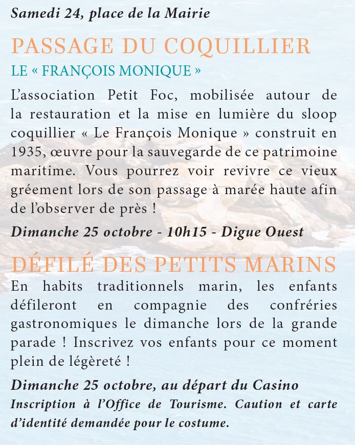 Programme fête de la mer à Villers-sur-Mer 2015